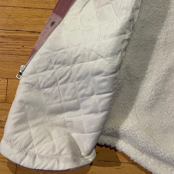 Levi's Women's Wool Blend Sherpa Lined Long Shacket - Picture 6 of 16